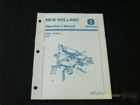 New holland 255 tedder parts manual. - Mariner 15 ps 4 takt handbuch.